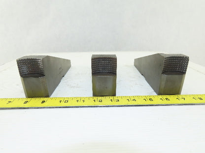 Huron W86003B LFM Lathe Chuck OD Step Soft Top Jaw Set Of 3