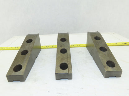 Huron W86003B LFM Lathe Chuck OD Step Soft Top Jaw Set Of 3