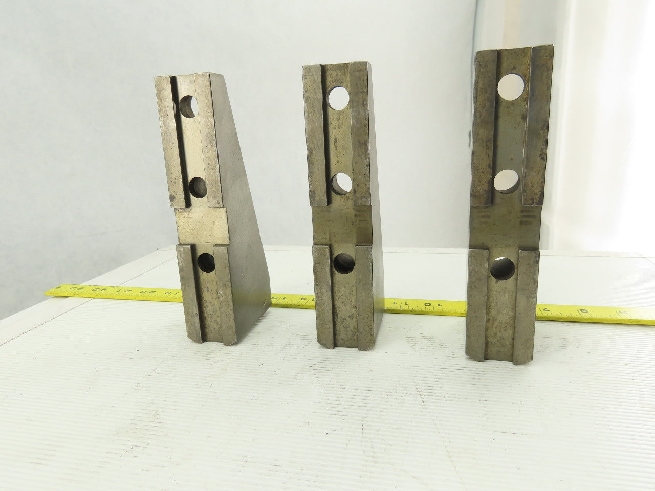 Huron W86003B LFM Lathe Chuck OD Step Soft Top Jaw Set Of 3
