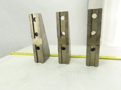 Huron W86003B LFM Lathe Chuck OD Step Soft Top Jaw Set Of 3