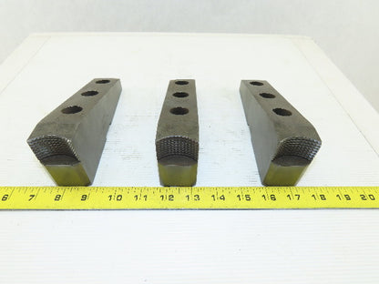 Huron W86003B LFM Lathe Chuck OD Step Soft Top Jaw Set Of 3