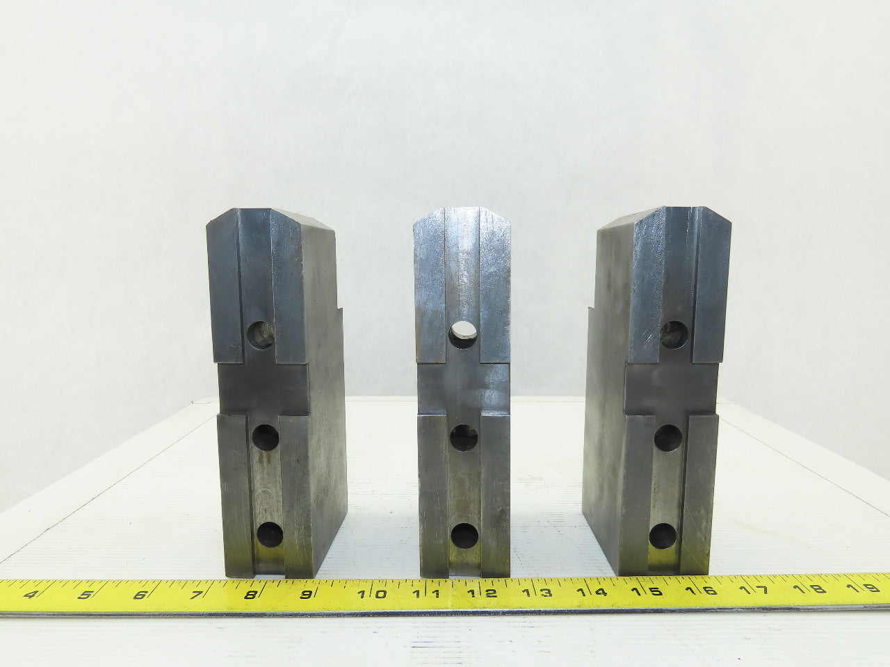 16mm Groove Width x 25mm Key Lathe Top Jaw 180mm OAL Set Of 3