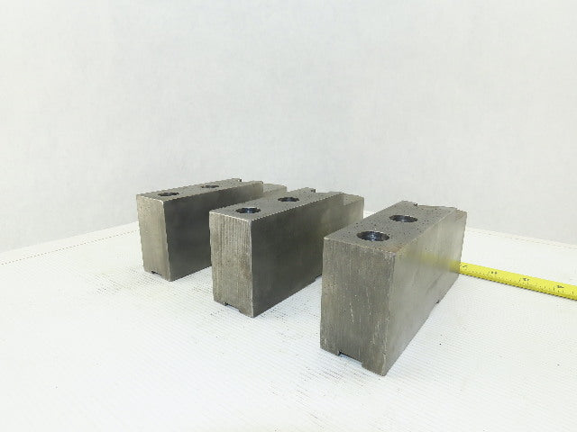 16mm Groove Width x 25mm Key Lathe Top Jaw 180mm OAL Set Of 3
