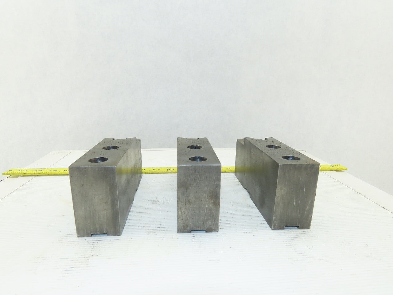 16mm Groove Width x 25mm Key Lathe Top Jaw 180mm OAL Set Of 3