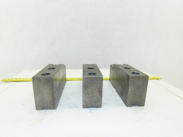 16mm Groove Width x 25mm Key Lathe Top Jaw 180mm OAL Set Of 3