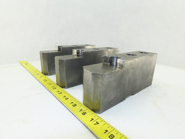 16mm Groove Width x 25mm Key Lathe Top Jaw 180mm OAL Set Of 3