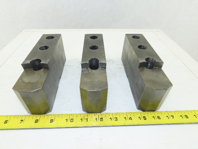 16mm Groove Width x 25mm Key Lathe Top Jaw 180mm OAL Set Of 3