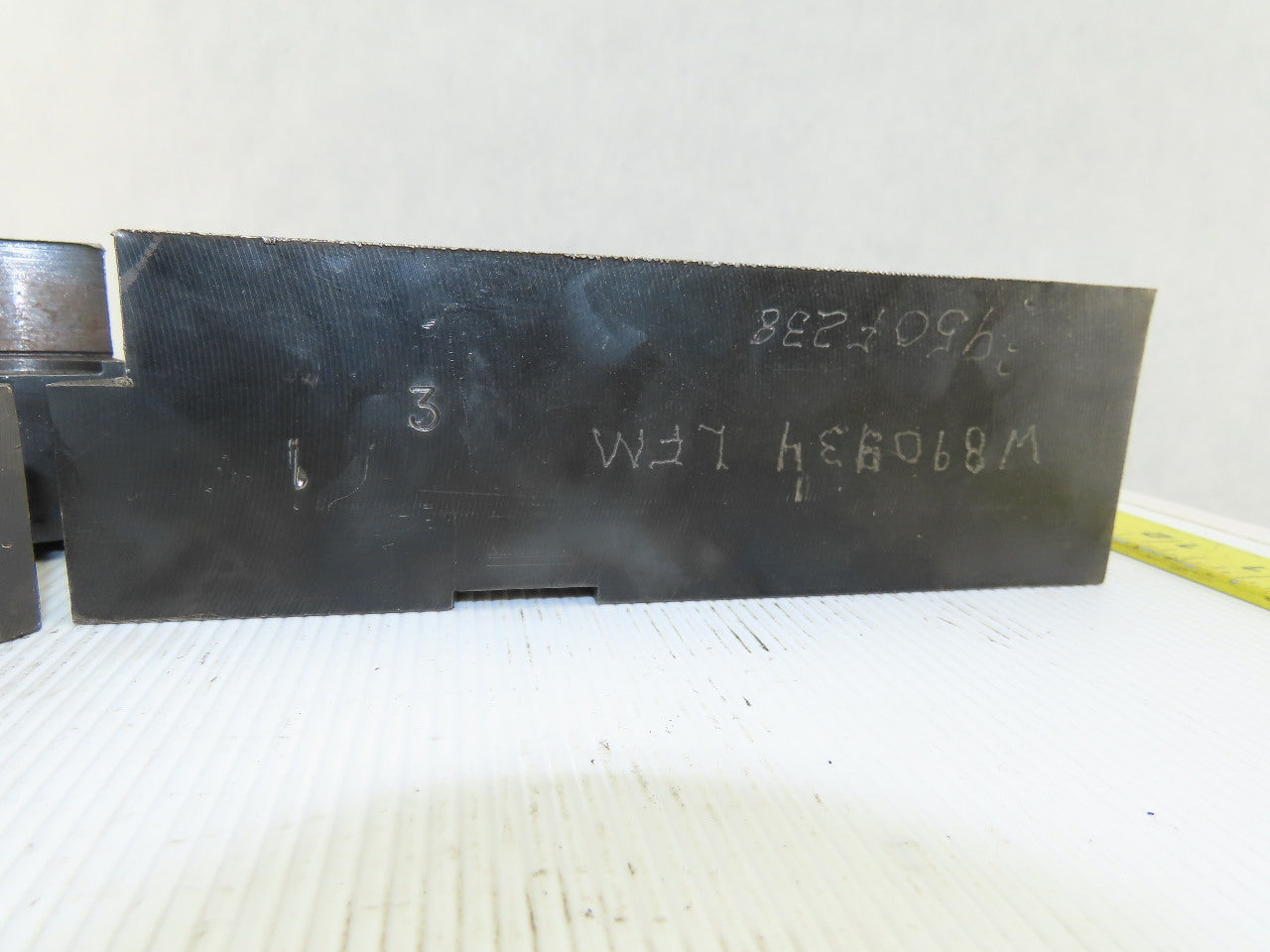 W890434 LFM 16mm Groove Width x 25mm Key Lathe Chuck Top Jaw 190mm OAL Set Of 3