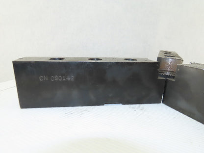 W890434 LFM 16mm Groove Width x 25mm Key Lathe Chuck Top Jaw 190mm OAL Set Of 3