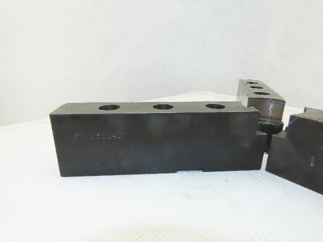 W890434 LFM 16mm Groove Width x 25mm Key Lathe Chuck Top Jaw 190mm OAL Set Of 3