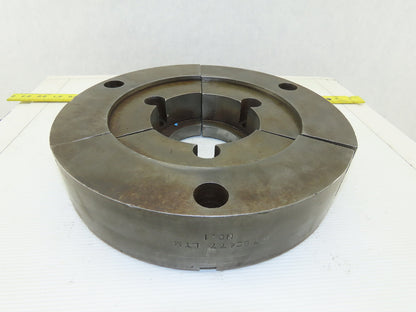 W780477 LTM 11-13/16" 300mm OD Tongue And Groove Soft Steel Pie Jaw Set See Info
