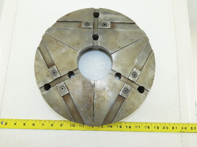 W780477 LTM 11-13/16" 300mm OD Tongue And Groove Soft Steel Pie Jaw Set See Info