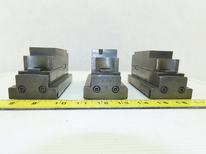 Square Serrated Chuck Hard Master Jaw W/ Top Jaw See Info Set of 3