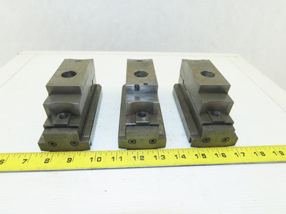Square Serrated Chuck Hard Master Jaw W/ Top Jaw See Info Set of 3