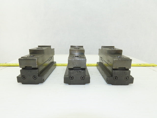 Square Serrated Chuck Hard Master Jaw W/ Top Jaw See Info Set of 3