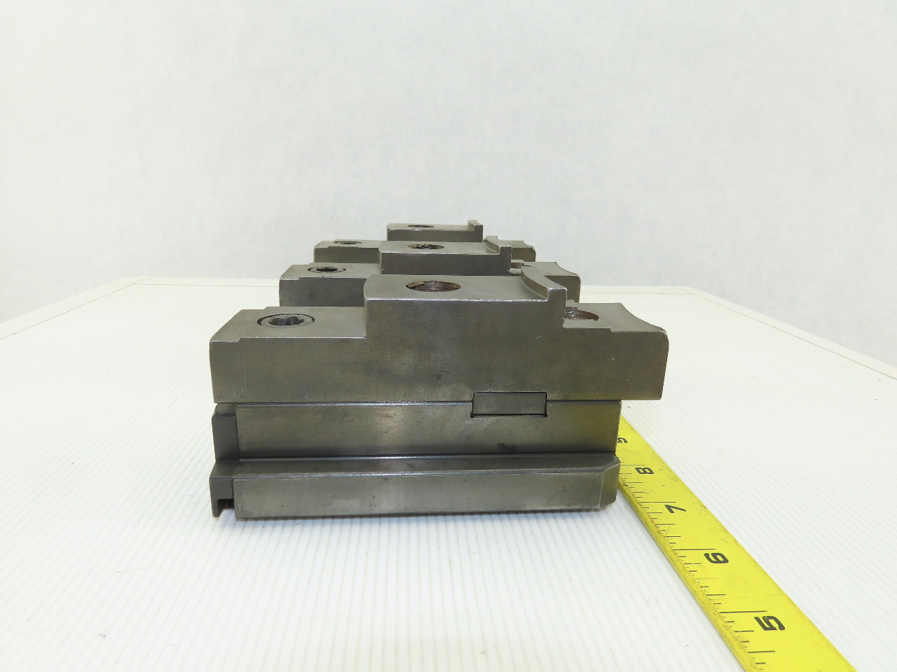 Square Serrated Chuck Hard Master Jaw W/ Top Jaw See Info Set of 3
