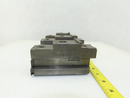 Square Serrated Chuck Hard Master Jaw W/ Top Jaw See Info Set of 3