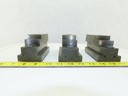 Square Serrated Chuck Hard Master Jaw W/ Top Jaw See Info Set of 3