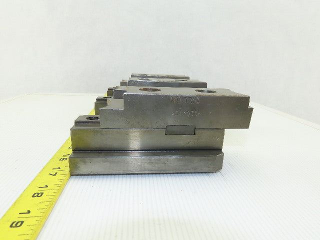 Square Serrated Chuck Hard Master Jaw W/ Top Jaw See Info Set of 3
