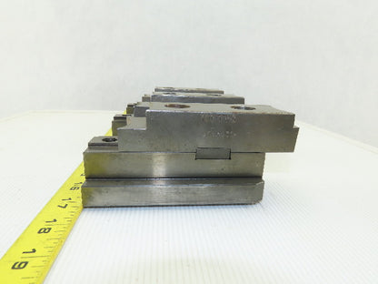 Square Serrated Chuck Hard Master Jaw W/ Top Jaw See Info Set of 3