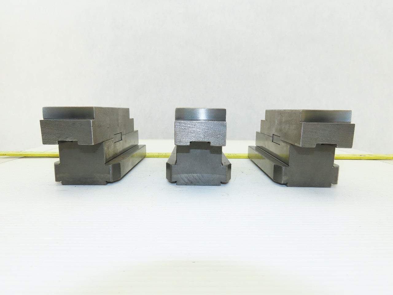 Square Serrated Chuck Hard Master Jaw W/ Top Jaw See Info Set of 3