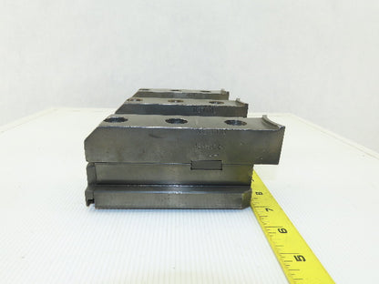 Square Serrated Chuck Hard Master Jaw W/ Top Jaw See Info Set of 3