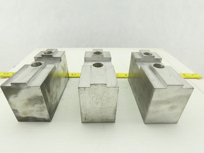 Aluminum Block Serrated Acme Master Key Style Chuck Jaw See Info Lot Of 3
