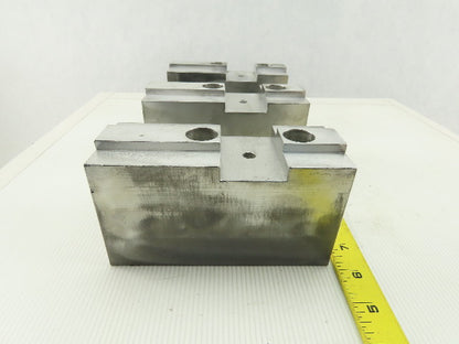 Aluminum Block Serrated Acme Master Key Style Chuck Jaw See Info Lot Of 3