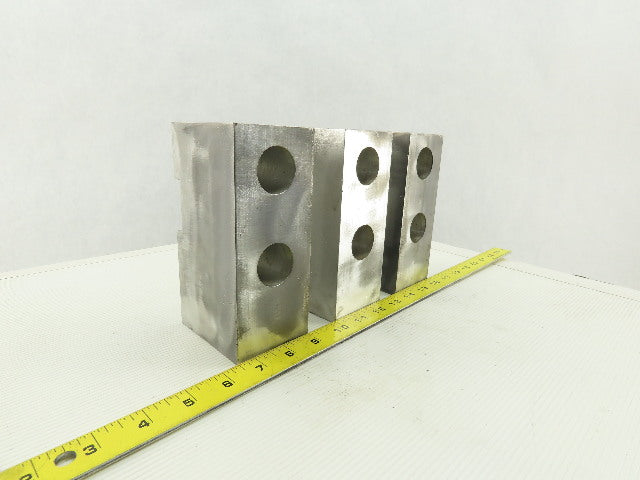 Aluminum Block Serrated Acme Master Key Style Chuck Jaw See Info Lot Of 3