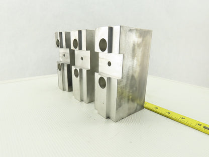 Aluminum Block Serrated Acme Master Key Style Chuck Jaw See Info Lot Of 3