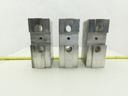 Aluminum Block Serrated Acme Master Key Style Chuck Jaw See Info Lot Of 3