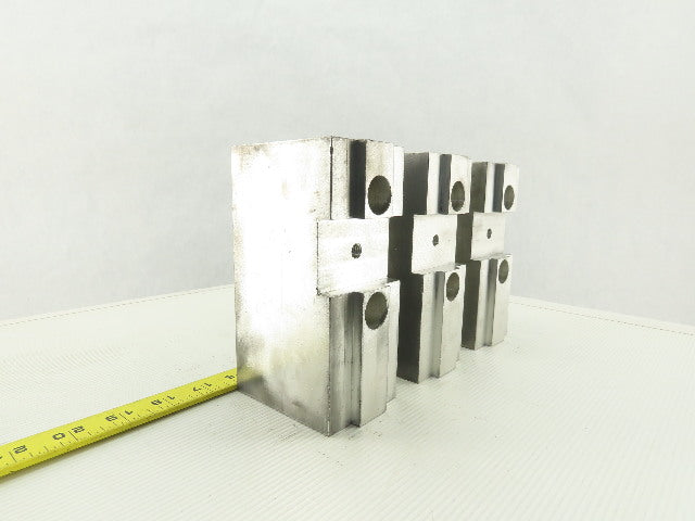 Aluminum Block Serrated Acme Master Key Style Chuck Jaw See Info Lot Of 3