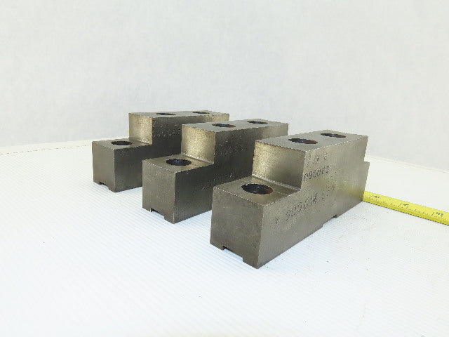 Serrated Square Key Soft Steel Lathe Chuck Jaw See Info Lot Of 3