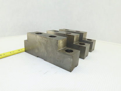 Serrated Square Key Soft Steel Lathe Chuck Jaw See Info Lot Of 3