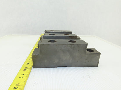 Serrated Square Key Soft Steel Lathe Chuck Jaw See Info Lot Of 3