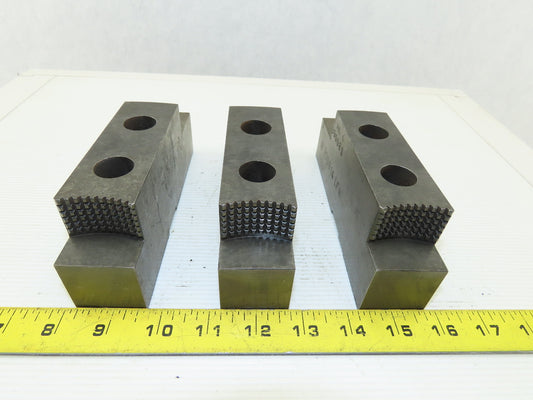 Serrated Square Key Soft Steel Lathe Chuck Jaw See Info Lot Of 3