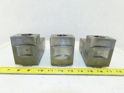 Huron T15 15"-18" Chuck Acme Serrated Key Type Soft Jaws See Info Lot Of 3