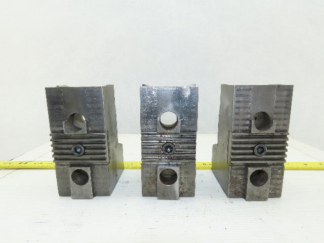 Huron T15 15"-18" Chuck Acme Serrated Key Type Soft Jaws See Info Lot Of 3