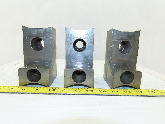 Huron T15 15"-18" Chuck Acme Serrated Key Type Soft Jaws See Info Lot Of 3