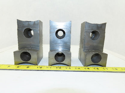 Huron T15 15"-18" Chuck Acme Serrated Key Type Soft Jaws See Info Lot Of 3