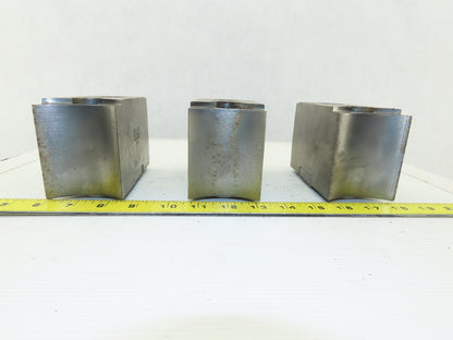 Huron T15P 15-18" Serrated Square Key Soft Lathe Chuck Jaw See Info Lot Of 3