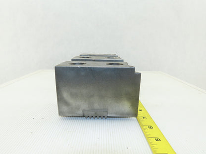 Huron T15 15-18" Serrated Square Key Soft Lathe Chuck Jaw See Info Lot Of 3