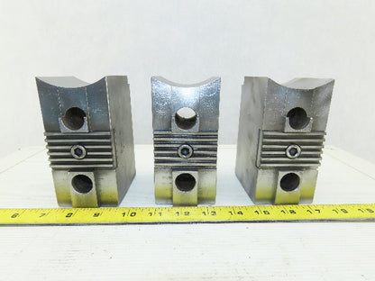 Huron T15 15-18" Serrated Square Key Soft Lathe Chuck Jaw See Info Lot Of 3