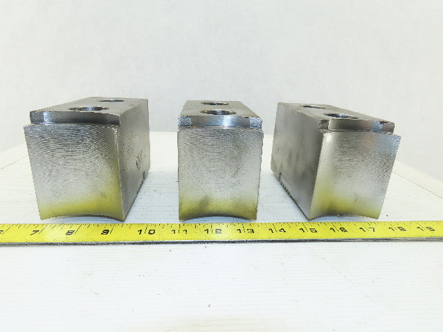 Huron T15 15-18" Serrated Square Key Soft Lathe Chuck Jaw See Info Lot Of 3