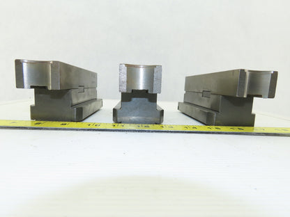 Square Serrated Chuck Hard Master Jaw W/ Top Jaw See Info Set of 3