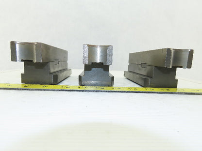 Square Serrated Chuck Hard Master Jaw W/ Top Jaw See Info Set of 3