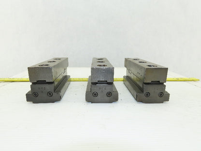 Square Serrated Chuck Hard Master Jaw W/ Top Jaw See Info Set of 3