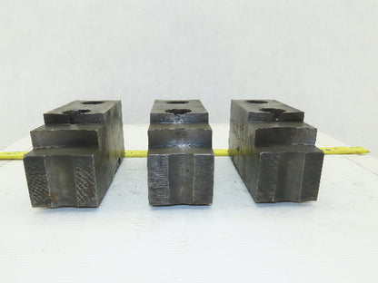 Huron T-15 15-18" Serrated Square Key Soft Lathe Chuck Jaw See Info Lot Of 3