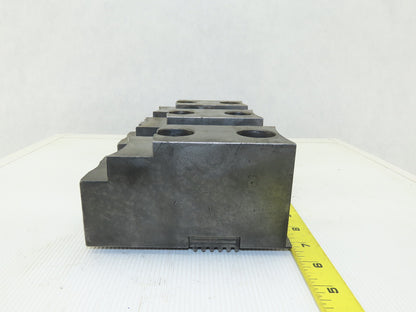 Huron T-15 15-18" Serrated Square Key Soft Lathe Chuck Jaw See Info Lot Of 3