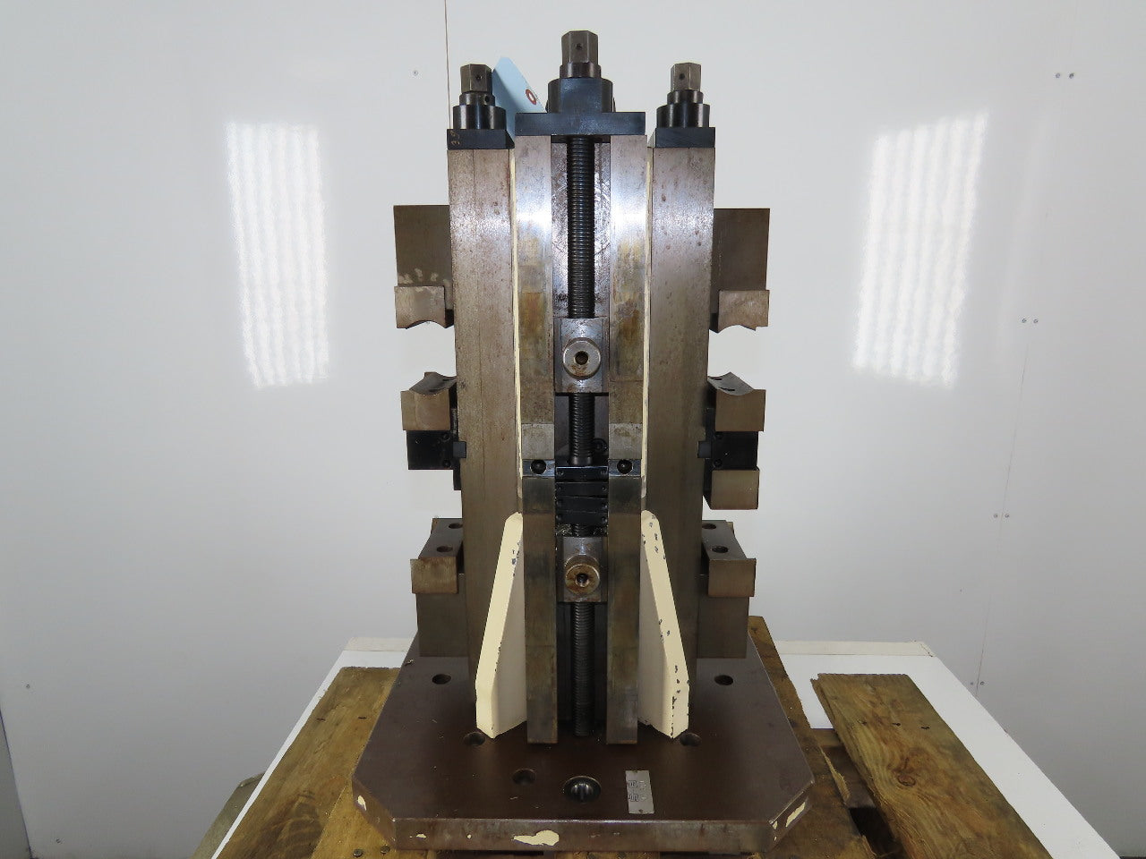 S+B B 15304 15-3/4" Square Base 4 Sided Workholding Tombstone Machining Column